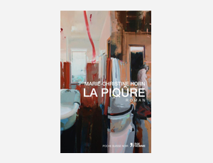 ALEX KANEVSKY ILLUSTRATED on cover of the novel LA PIQÛRE