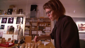 Elizabeth King: In her Studio