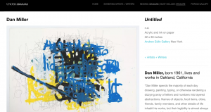Dan Miller in "Under Erasure" at Pierogi Gallery
