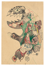 Susan Te Kahurangi King in "One Hundred Drawings"