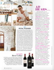 Bradley Sabin featured in Architectural Digest October 2015