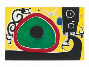 Joan Miró Birds' Joy at Day's Birth, 21 March 1968