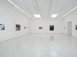 Ellen De Meutter Writings on the Wall Installation View