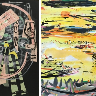 At the Threshold: Works on Paper by Regina Scully and Iva Gueorguieva