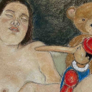 Michael Bastow Bilboquet (Kindergarten) pastel