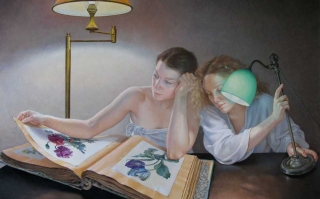 Francine Van Hove La Méga-flore 2008 peinture painting