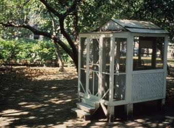 Tourist Cabin with Folded Bed