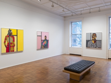 Derrick Adams: Figures in the Urban Landscape Installation View