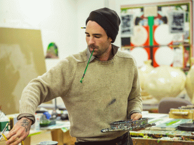 Zachary Armstrong Pays Homage to Father Figures at Tilton Gallery