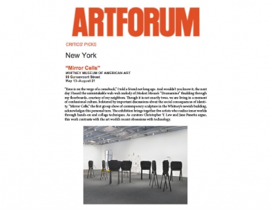 Artforum Critics' Pick