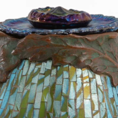 Poppy Mosaic Inkwell