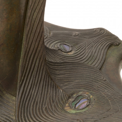 Peacock Table Lamp Base