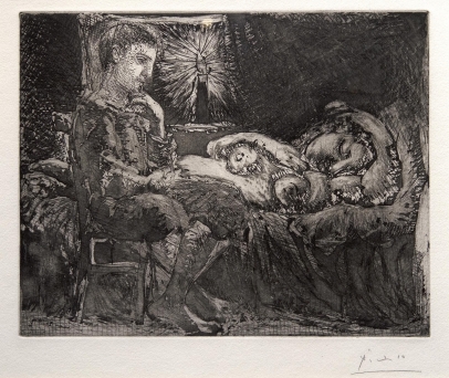 Garcon et Dormeuse à la Chandelle