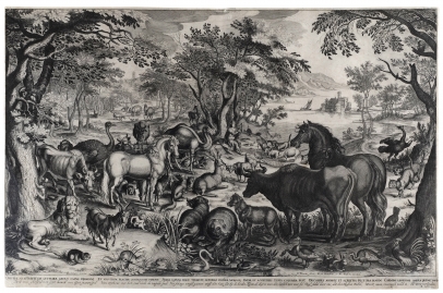 Orpheus Enchanting the Animals