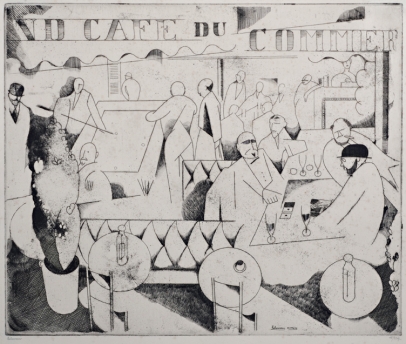 Jean Emile Laboureur, Le Café du Commerce
