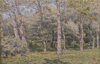 Henri Rivière, Morgat, le Bois de Pins