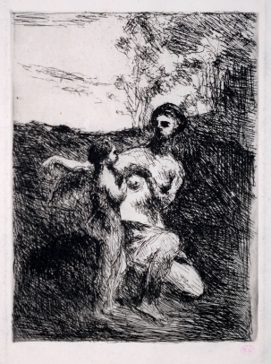 Camille Corot, Venus Clipping the Wings of Cupid