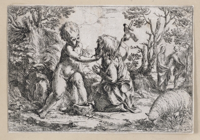 The Christ Child with Young John the Baptist