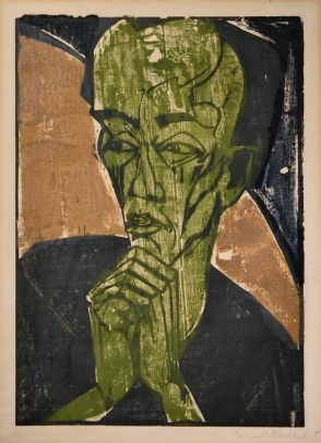 Erich Heckel, Mannerbildnis