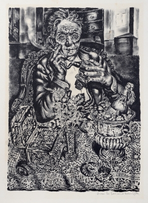 Ivan Albright, Self Portrait