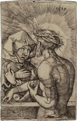 Christ Crowned with Thorns Speaking to His Mother