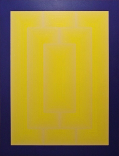 RICHARD ANUSZKIEWICZ Reflections III - White Line 1979