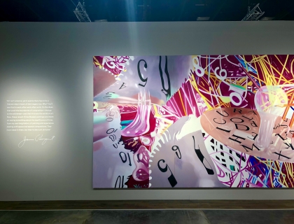 Art Basel Miami Beach Rosenquist installation