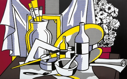 Roy Lichenstein, Still Life with Pallette, 1971