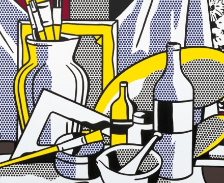 Roy Lichenstein, Still Life with Pallette, 1971