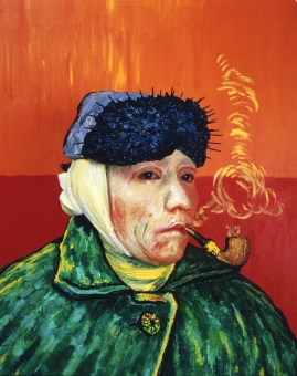 Yasumasa Morimura in "Starting Points: Japanese Art of the '80s"