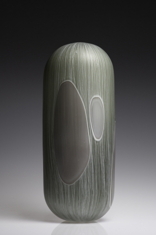 Close Impression, Eel Green with Grey, (tall)