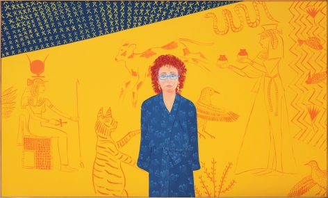 Joan Brown, Homage to Akhenaton, 1983