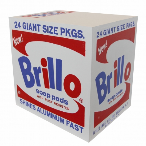 Charles Lutz - Contemporary Art - brillo box - Andy Warhol - Sculpture