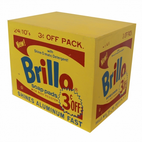 Charles Lutz - Contemporary Art - brillo box - Andy Warhol - Sculpture