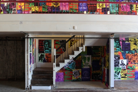 Gary Simmons, 2016 public commission at Culture Lab Detroit in collaboration with Museum of Contemporary Art Detroit