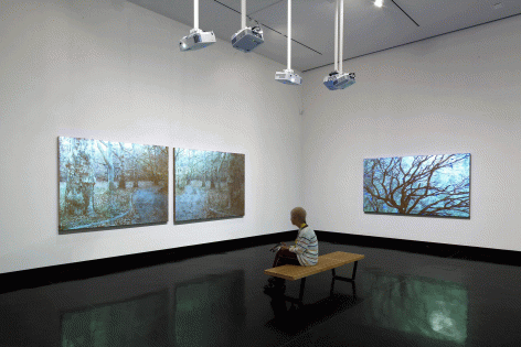 Donald Moffett, Installation View: "Donald Moffett: The Extravagant Vein", 2021