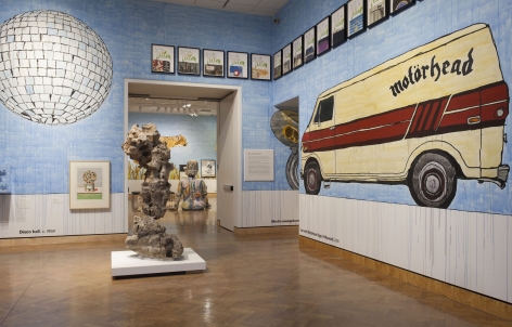 ALT="Dave Muller, Installation VIew: "Now Where Were We," 2016, Minneapolis Institute of Art, Minneapolis, MN "