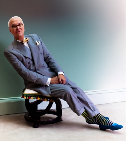 Manolo Blahnik, 2010, Pigment on satin paper