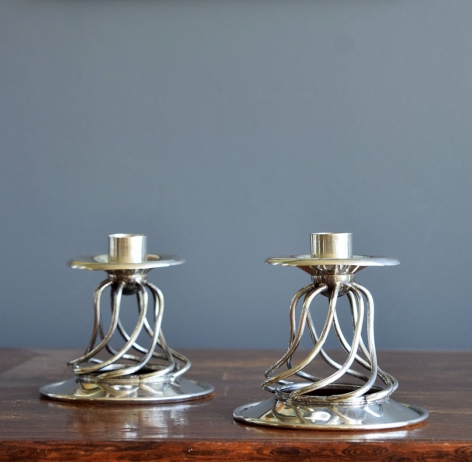 Pair of Candleholders / William Spratling