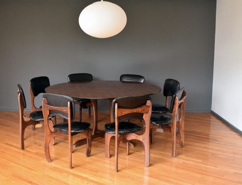 Dinning Set with 8 Chairs / Don Shoemaker