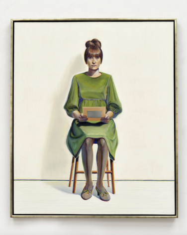 Thiebaud, Green Dress, 1966