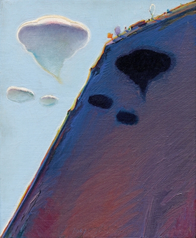 Wayne Thiebaud, "Cloud Ridge," 1967