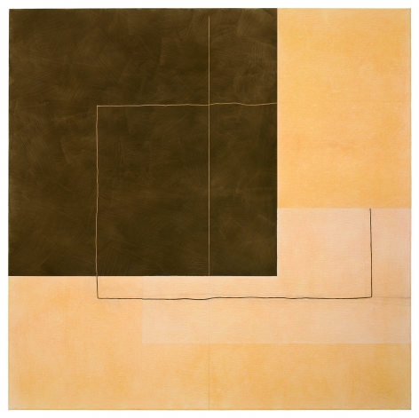 Jan Cunningham. Flag II. 2018. Oil on linen. 60" x 60"