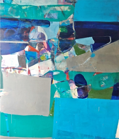 Robert Szot. Untitled #22. 2019. Oil on linen. 72" x 60"