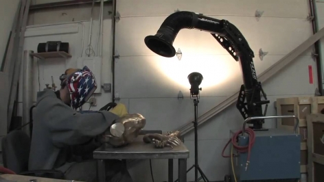 Sculptor Roger Reutimann