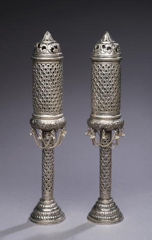Pair of Pierced Lanterns