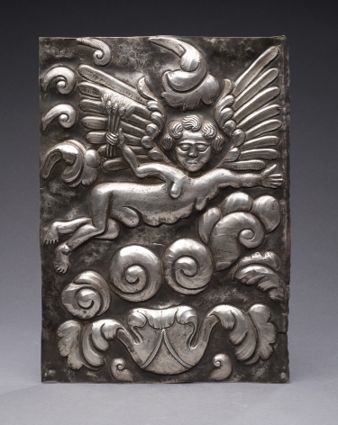 Pair of Silver Plaques