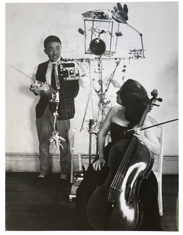 Nam June Paik and Charlotte Moorman