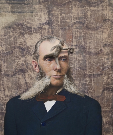 Jim Shaw, Official Portrait (Homunculus), 2018.