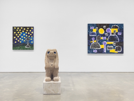 'Olaf Breuning: RAIN' Installation View